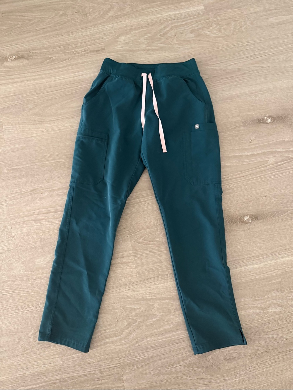 Figs Caribbean Blue Yola Skinny Scrub Pants 2.0
